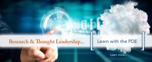 PDE Thought Leadership - Learn with Us
